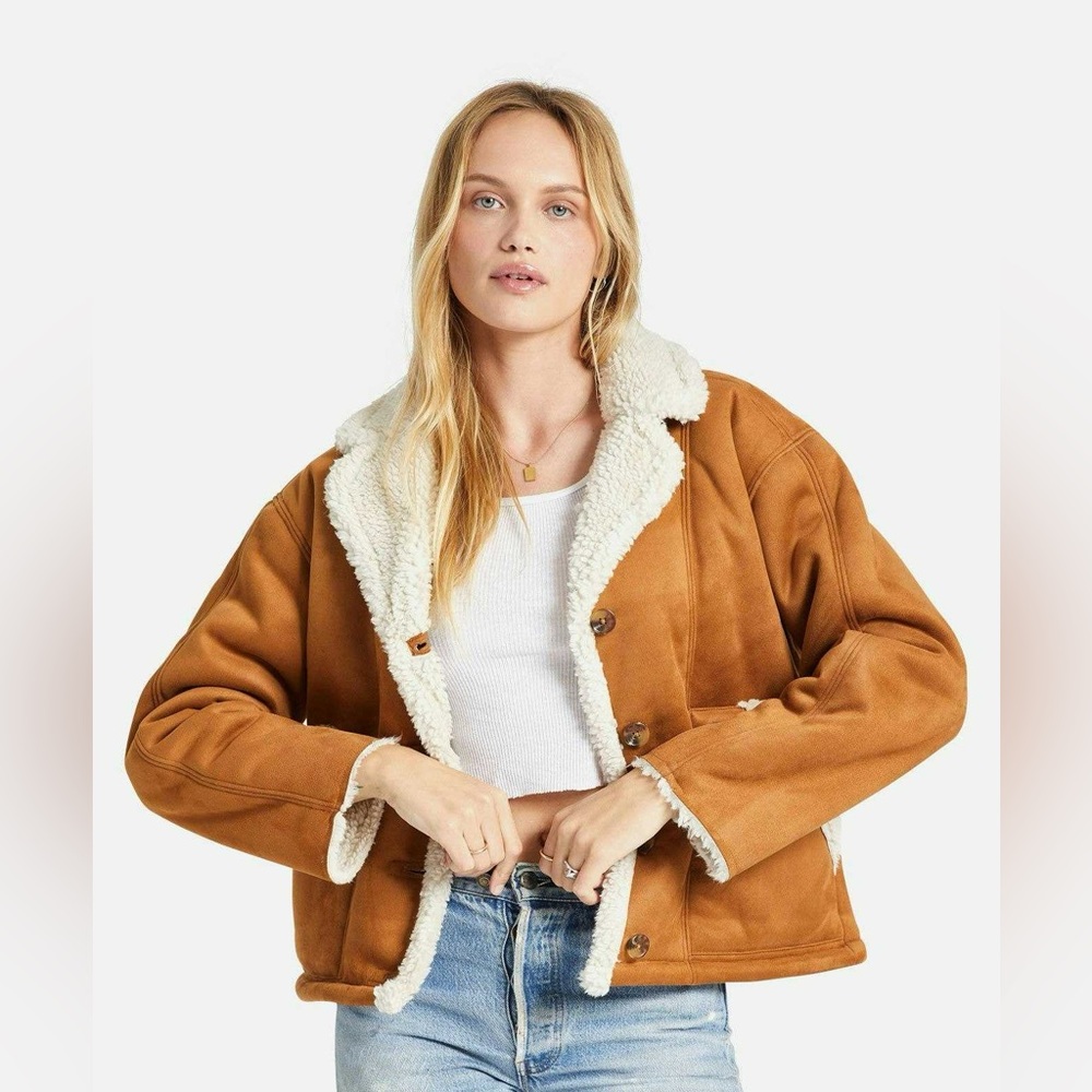 Brixton Reserve Women's Vegan Shearling Jacket